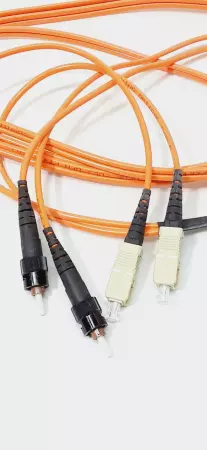 Corning 2F ZIP STC/SCPC Gold™ Fiber Optic Cable, Duplex 6Ft Lot of 5