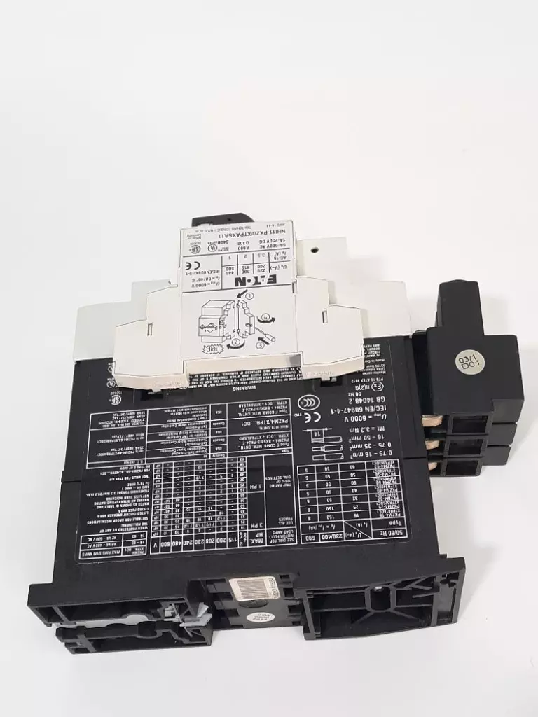 Eaton PKZM4-40 XTPR040DC1 Motor Starter/Circuit Breaker 600VAC 40Amp 