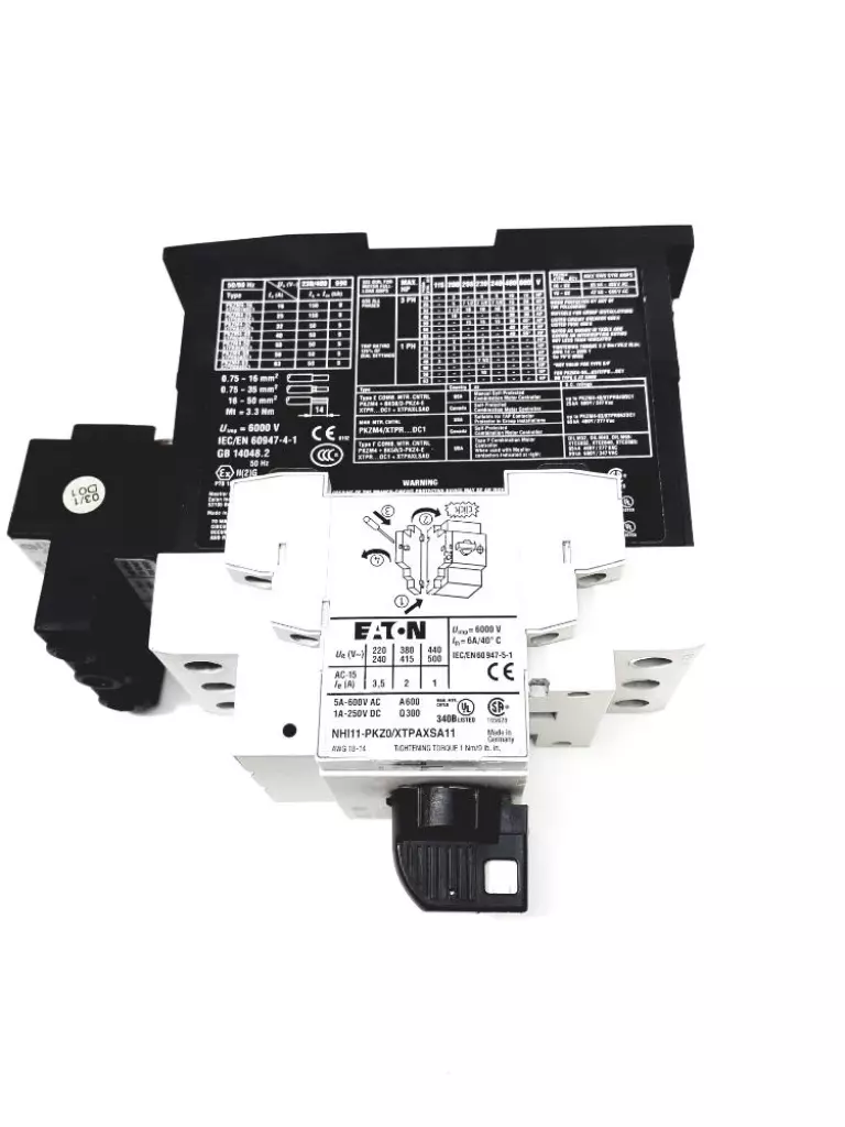 Eaton PKZM4-40 XTPR040DC1 Motor Starter/Circuit Breaker 600VAC 40Amp 