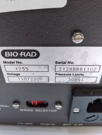 Bio-Rad MODEL 1755 Refractive Index Monitor 110/220V 