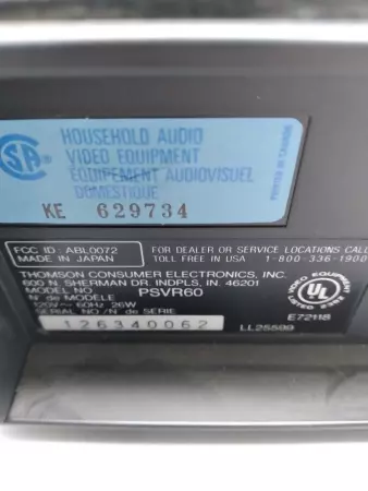 ProScan PSVR60 VHS Hi-Fi Stereo Video Cassette 
