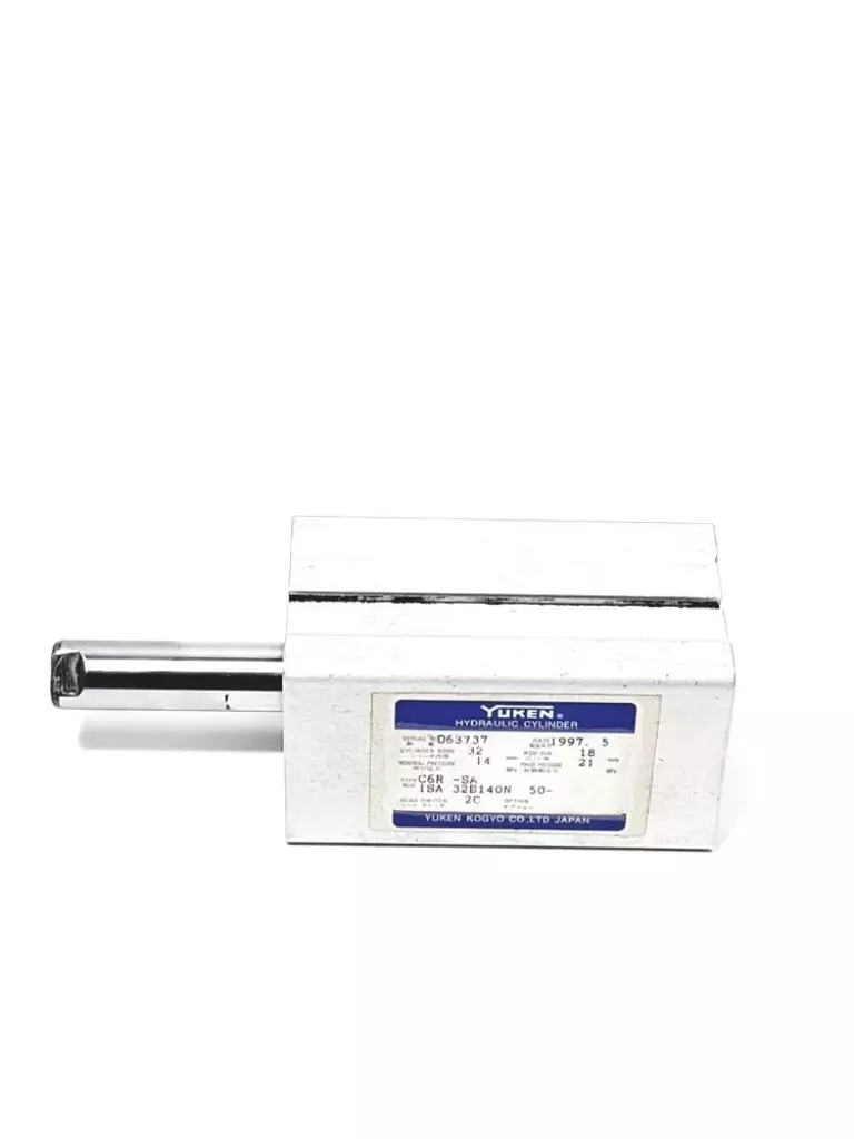 Yuken C6R-SA 1SA32B140N50 Hydraulic Cylinder, 32mm Bore 50mm Stroke 