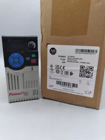  Allen-Bradley 25B-D2P3N104 SER.A Power Flex 525 AC Drive 