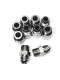 Eaton 848FS Steel Hydraulic Adapter Fitting  12X12 Lot of 10