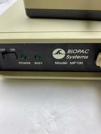Biopac Systems MP100 Data Acquisition Interface Module W/2 Plugs 