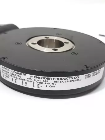 Encoder Products 775-B-S-4096-R-HV-D-9D-A-N-N Accu-Coder Incremental Shaft Encod