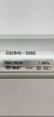 SMC CQ2B40-50DZ Double Acting Pneumatic Cylinder 40mm Bore 50mm Stroke 