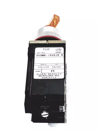 Allen-Bradley 800MR-16HD2BRA Illuminated Rotary Switch 110-120V 