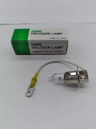 NEW  H3/JA12V-55WD Terminal Base Single Ended Halogen Light Bulb 