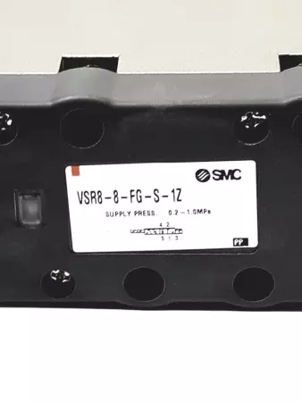 SMC VSR8-8-FG-S-1Z Solenoid Valve with Rubber Seal 