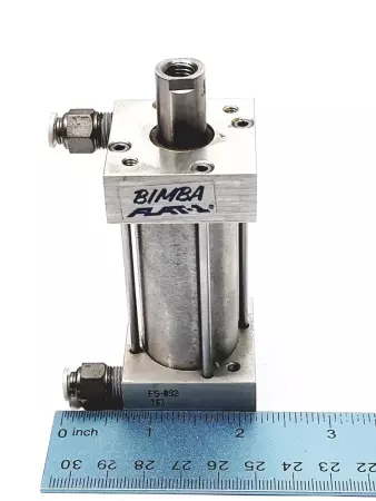 Bimba FS-092 Flat-1 Pneumatic Cylinder 1-1/16