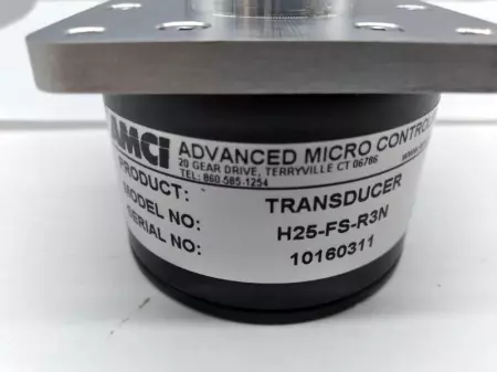 Advanced Micro Controls H25-FS-R3N Transducer TESTED 