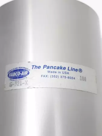Fabco-Air G-321-X The Pancake Line Pneumatic Cylinder 