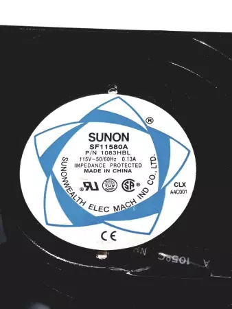 Sunon SF11580A Case Cooling Fan 