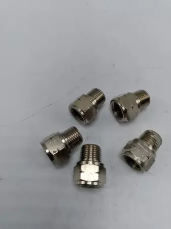 NEW BDI 2520-02-1/8 Male-Female Connector Lot of 5