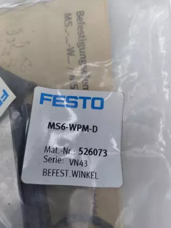 NEW Festo MS6-WPM-D Mounting Bracket 