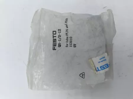 NEW Festo QS-1/2-12 Male Thread Fitting 