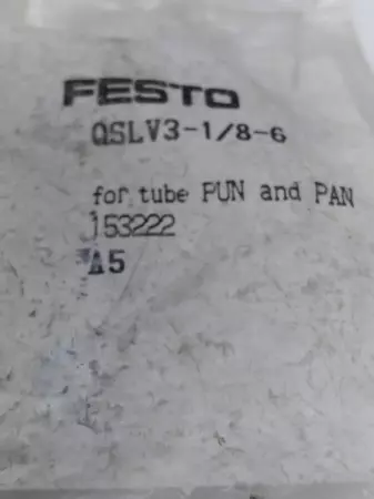 NEW Festo QSLV3-1/8-6 Multiple Distributor 