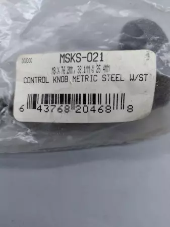 NEW Unbranded MSKS-021 Metric Steel Control Knob 