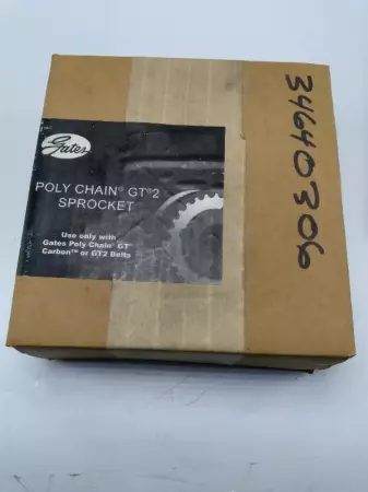 Gates 8MX-60S-21 2012 Poly Chain® GT2 Sprocket 60 Teeth 8mm Pitch 21mm Width 