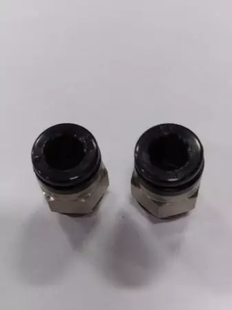 NEW SMC KAH06-U01 Push-In T-Fitting Connector Lot of 2