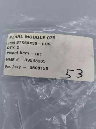 NEW Elesa BTK60X30-SUS Knob 60mm DI Lot of 2