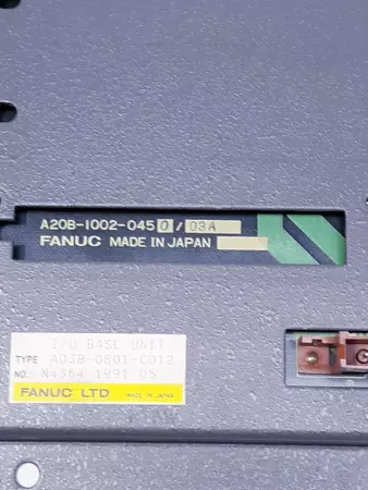 Fanuc A20B-1002-045 Backplane Board 9-Slot 