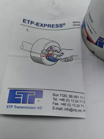 ETP EXPRESS20 Shaft Bushing Screw & Fix, Hydraulic Friction Joint 