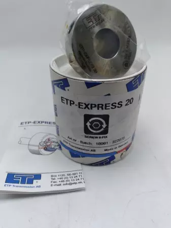 ETP 18081-322072 ETP-Express 20 Stainless Shaft Bushing Screw & Fix 