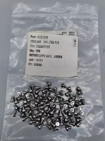 NEW Unbranded 0131635 Screws Lot of 113