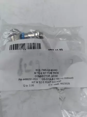 NEW Festo QS-G1/4-8-1 Hose Connector 