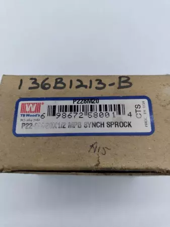 NEW TB Wood's P228M20 Synchronous Sprocket P22-8M-20X1/2 