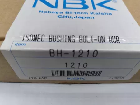 NBK BH1210 BEARING Taper-Lock® Bushing QD 1210 