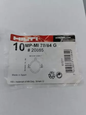 NEW Hilti MP-MI 78/84 G Pipe Clamp for Ceiling Mountig Lot of 7