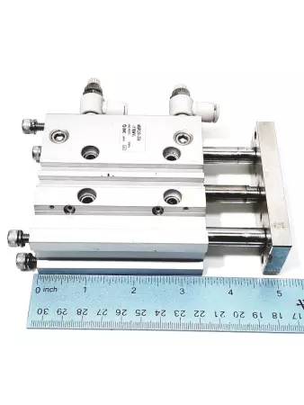 SMC MGPL20-25A Compact Guide Cylinder, 20mm Bore 25mm Stroke 