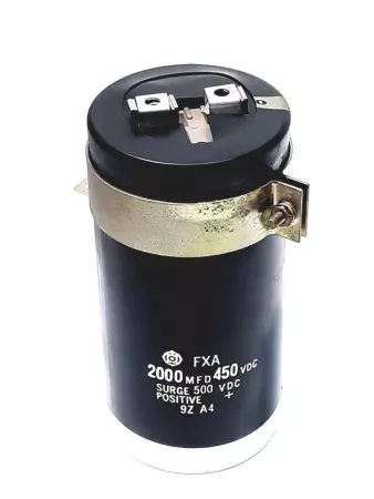 Hitachi 9Z A4 FXA 2000 MFD Capacitor 450VDC 