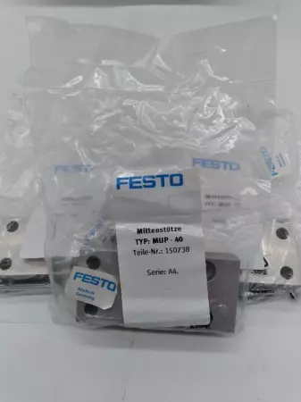 Festo DGPL-40-100-PPV-A-B-KF-G Pneumatic Linear Slide, 40mm Piston 100mm Stroke 