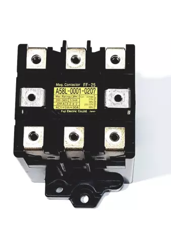 Fuji Electric A58L-0001-0207 Magnetic Contactor 200-240V 5.5kW 30Amp 