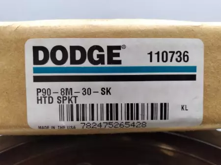 Dodge P90-8M-30 SK Synchronous Sprocket 90 Teeth Sure-Grip QD-Type 