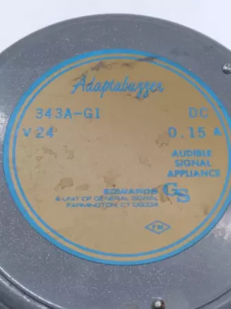  Adaptabuzzer 343-G1 Security Heavy Duty Buzzer 