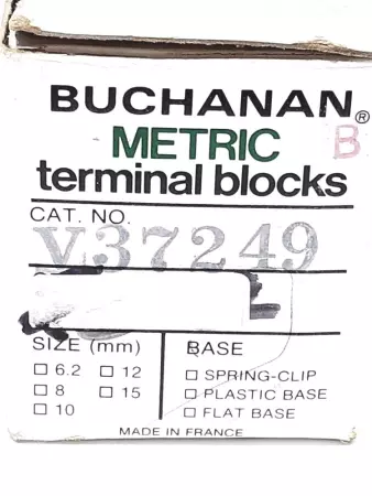 Buchanan V37279 Legrand Covers for Terminal Blocks Lot of 20