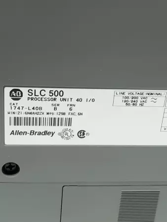 Allen-Bradley 1747-L4OB SLC 500 Processor Unit 