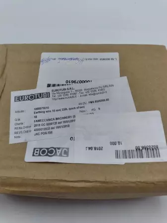 NEW Jacob 1000079610 Earthing Wire 230mm 16mm² Lot of 10