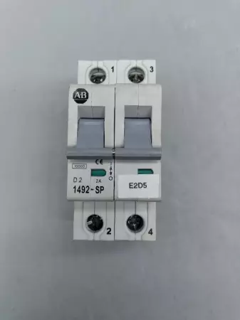  Allen-Bradley 1492-SP2D020 2-Pole Circuit Breaker 