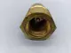  Parker BH6-61 Hydraulic Quick Connect Hose Coupling, Brass Body, Ball Lock 