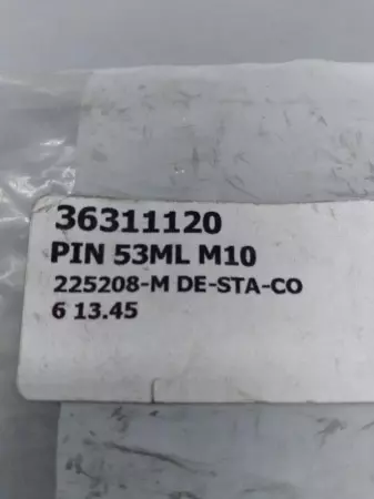 De-Sta-Co PIN 53ML M10 Nivelating Spindle 36311120 Lot of 6