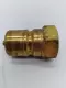  Parker BH6-61 Hydraulic Quick Connect Hose Coupling, Brass Body, Ball Lock 
