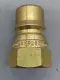  Eaton Hansen B4KP26 Hydraulic Quick Connect Hose Coupling, Brass Body, Ball Loc