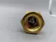  Eaton Hansen B4KP26 Hydraulic Quick Connect Hose Coupling, Brass Body, Ball Loc