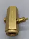 NEW Deltrol F25B Pneu-Trol Brass Needle Flow Control Valve 